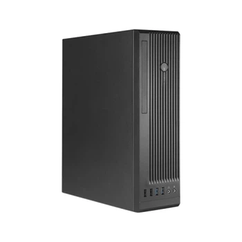 Корпус Chieftec UNI BE-10B-300 mATX, БЖ 300W, SLIM FF