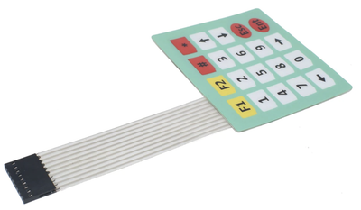 Клавиатура 5х4 20 клавиш Arduino, пин клавиатура