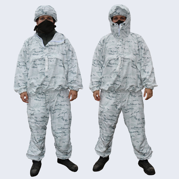 Зимний маскировочный костюм (Маскхалат) UMA Waterprof размера L