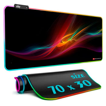 Геймерский коврик для мышки SKY (GMS-WT 7030/147) Gradient / RGB подсветка / 70x30 см