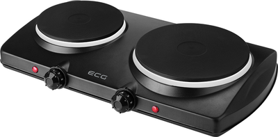 Настольная плита электрическая ECG EV 2512 Black