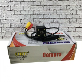Камера заднього виду універсальна з підсвічуванням UKC CAR CAM 707 Led з розміткою