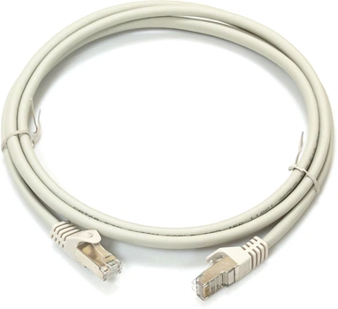 Патч-корд L&W ELECTRONICAL S/FTP CAT 6A 3 м Сірий (PC005-C6A-300)