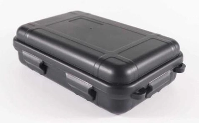Кейс протиударний 165 х 105 х 50 мм пластиковий ящик бокс коробка (779608938) Чорний