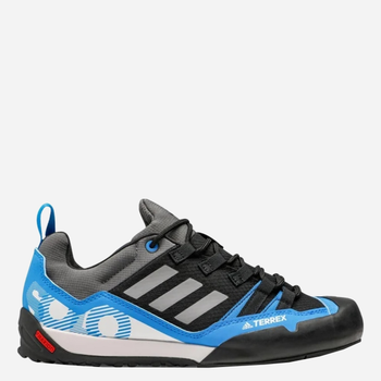 Чоловічі кросівки для треккінгу Adidas Terrex Swift Solo 2 S24011 46.5 (11.5UK) 30 см Чорний/Блакитний (4064055912776)