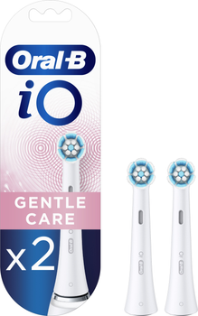 Насадки до зубної щітки ORAL-B Braun iO Gentle Care Білі, 2 шт (4210201343646) Poland