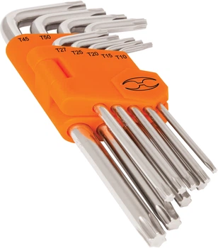 Набор ключей Truper Torx удлиненные 9 шт (TORX-9)