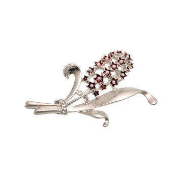 Брошь Xuping Jewelry "Камыш" серебро (046068)