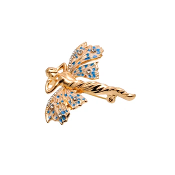 Брошь Fashion Jewerly "Фигурка с крыльями" (045795)