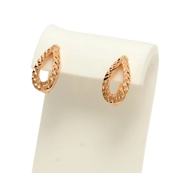 Сережки Xuping Jewelry "Крапля" позолота (054575)