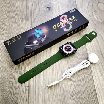 Смарт-годинник Smart Watch GS8 Мах 45 mm українське меню з функцією дзвінка хакі