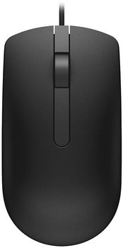 Мышь проводная Dell MS116 USB Black (570-AAIR)