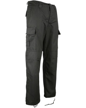 Штани тактичні KOMBAT UK M65 BDU Ripstop Trousers, чорний, 42