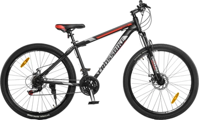 Велосипед CrossBike Storm 27.5" Рама 17" 2022 Black-Red (27CJPr-004387)