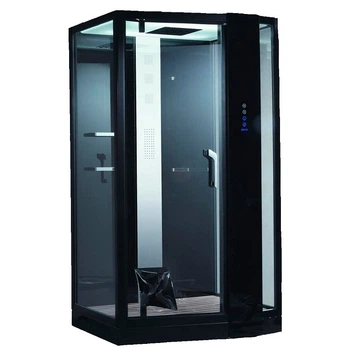 Паровой бокс Devit Soul 1200 × 900 х h2200 мм (стекло прозрачное) левое открывание (FEN8912BL)