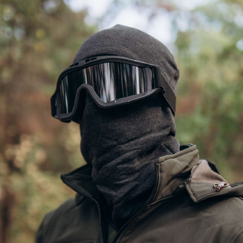 Тактическая маска защитная Logos Anti-Fog Brown 2085b