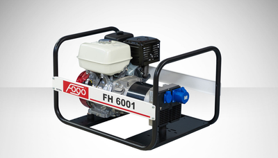 Генераторная установка FOGO FH6001 (F00169557)1ф-5,6кВт, двиг.Honda, бак-6,1л, руч.старт