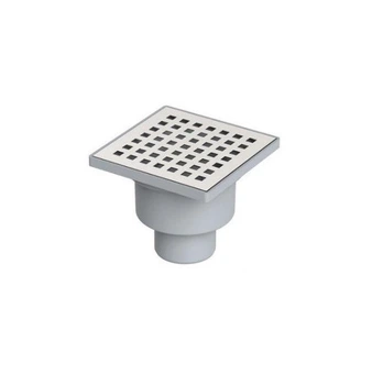 Трап для душа сухой гидрозатвор вертикальный 10х10 NEOINOX (NEO.131.1010.AS)