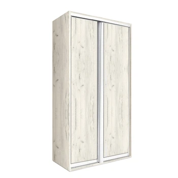 Шкаф-купе двухдверный односекционный Modern 120х60х210 см ДСП Дуб крафт белый