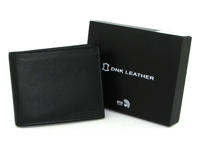 Кожаный кошелек DNK N992-CCF blk NEW
