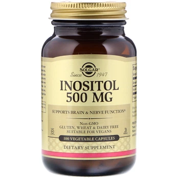 Инозитол Solgar (Inositol) 500 мг 100 капсул SOL01450