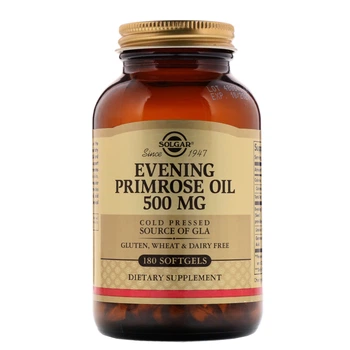 Масло вечерней примулы Solgar (Evening Primrose oil) 500 мг 180 капсул SOL01043