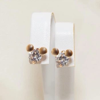 Серьги пусеты Микки маус 235 KH03 AA
