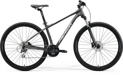 Велосипед гірський MERIDA, BIG.SEVEN 20-2X, MATT ANTHRACITE(SILVER), 2022