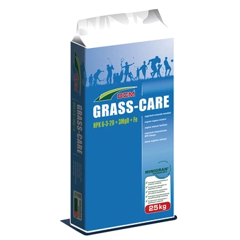 Добриво для газону Grass Care NPK 6-3-20 + 3 Mg + Fe DCM (Бельгія) 25 кг