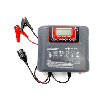 Инверторное зарядное устройство 12V 20A PROTESTER металл (623883)