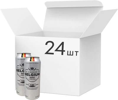 Brouwerij Martens Kingdom of Belgium Pilsner світле фільтроване 0,5 л × 24