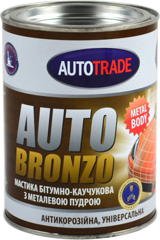 Мастика бітумно-каучукова бронза Autotrade 4.5 кг (Autotrade-131114)