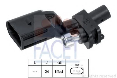 Датчик оборотов коленвала Octavia/VW Crafter/Golf/Jetta/Passat/Touran 1.4-3.2 02-13 (9.0552) Facet Facet (90552)
