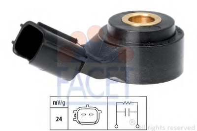 Датчик детонации Toyota Avensis/Camry/Corolla/Land Cruiser/Rav 4/Yaris 03-> Facet (93018)