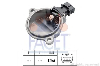 Датчик оборотов коленвала Audi 100/80/A4/A6 2.6-2.8 90-01 (9.0401) Facet Facet (90401)