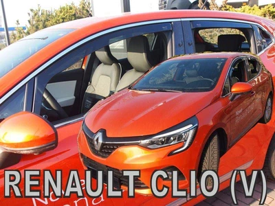 Дефлекторы окон (ветровики) HEKO для Renault Clio V 2019+ 5D вставные 4 шт HB