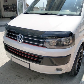 Дефлектор капота (мухобойка) для Volkswagen T5"+" 2009-2015