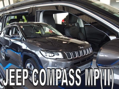 Дефлекторы окон (ветровики) HEKO для Jeep Compass 2017+ 5D II MP вставные 4 шт