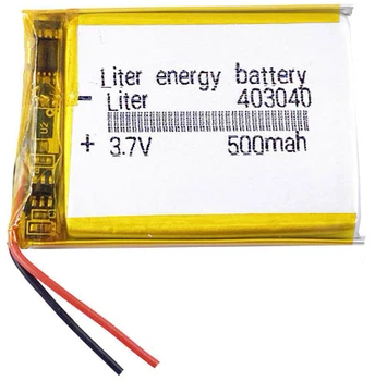 Акумулятор Li Pol 403040 500 мАг 3.7В. Liter Energy