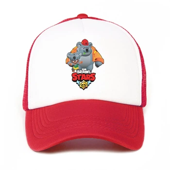 Кепка Тракер дитяча Бравл Старс Ніта (Brawl Stars Nita) (33404-1017-5) 52-57 см Червоний