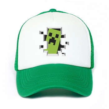 Кепка Тракер детская Майнкрафт (Minecraft) (33404-1709-2) 52-57 см Зеленый
