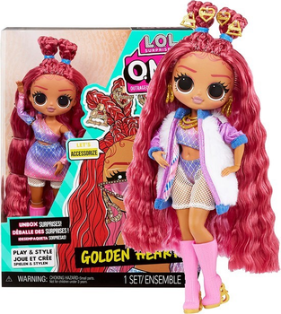 Лялька L. O. L Surprised OMG Series 7 Golden Heart - ЛОЛ ОМГ Золоте Серце (Голден Хет) (588511) (6900007314893) - Ігровий набір LOL