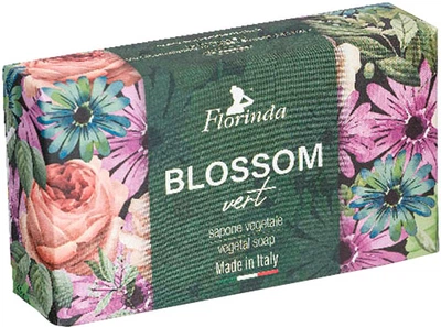Мыло натуральное Florinda Зеленые цветы 200 г (8054608430570)
