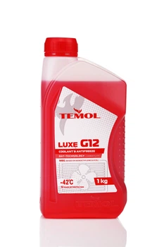 Антифриз TEMOL LUXE G12 RED 1л (Готовая жидкость)