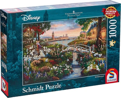 Пазл Schmidt Thomas Kinkade Disney 101 Dalmatians 101 далматинець 1000 шт. (59489)
