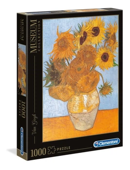 Пазл Clementoni Vase with Sunflowers by Van Gogh Museum Collection Ваза с подсолнухами Ван Гога 1000 шт. (31438)