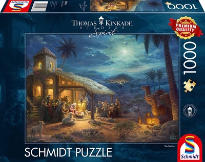 Пазл Schmidt Thomas Kinkade The Nativity Народження Ісуса Христа 1000 шт. (59676)