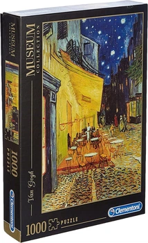Пазл Clementoni Cafe Terrace в Night by Van Gogh Museum Collection Ночная терраса кафе Ван Гога 1000 шт. (31470)
