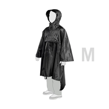 Накидка від дощу Tasmanian Tiger Tac Poncho M Чорний