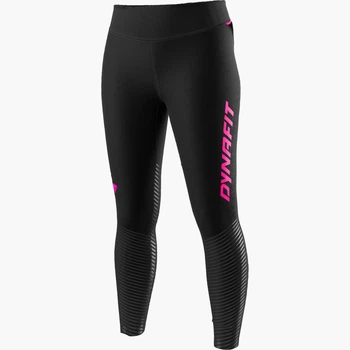 Штаны женские Dynafit Reflective Tights Womens S Чорний-Рожевий